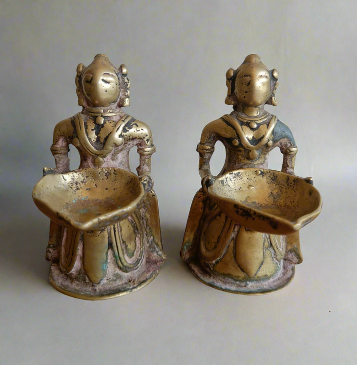 Pair of Deepalakshmi Lamps