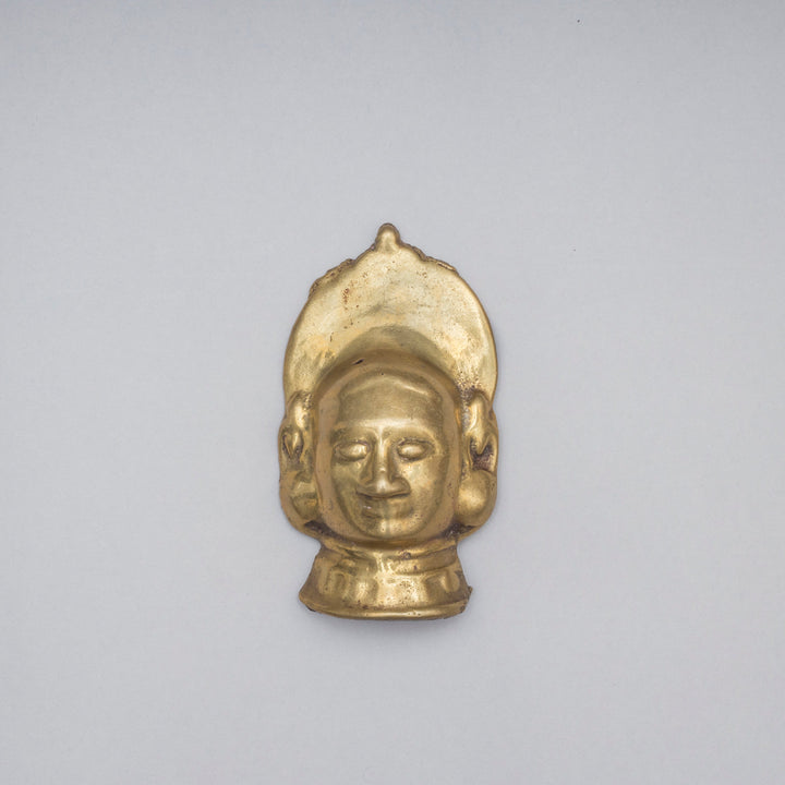 Vintage Brass Gauri Mukhakriti