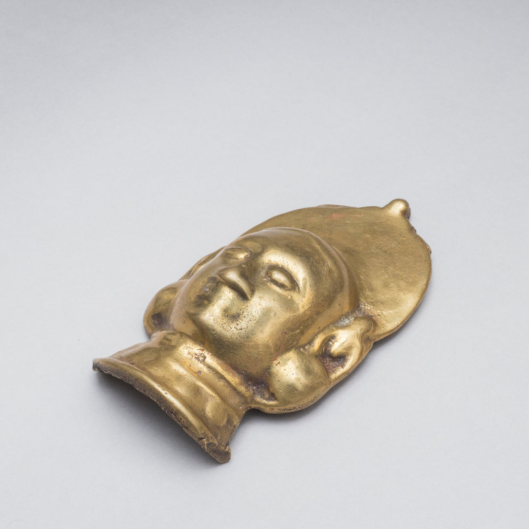 Vintage Brass Gauri Mukhakriti