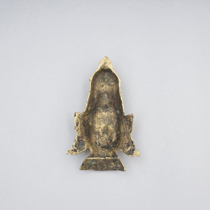 Vintage Brass Lakshmi Mask