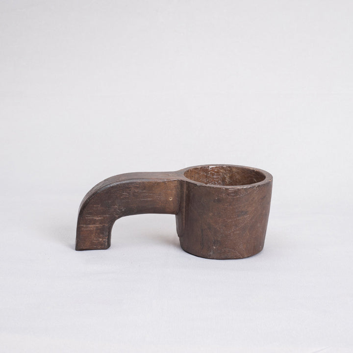 Vintage Wooden Salt Spoon