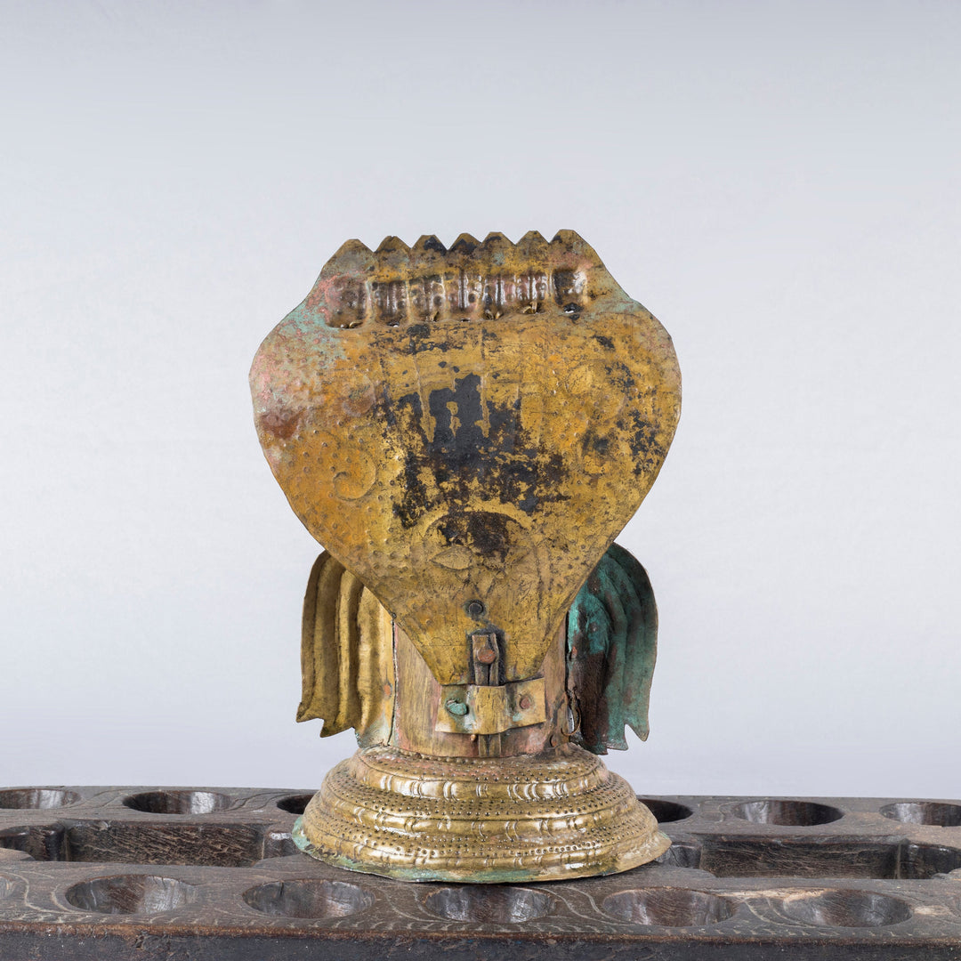 Vintage Repoussed Mukhalingam/Shiva Bust