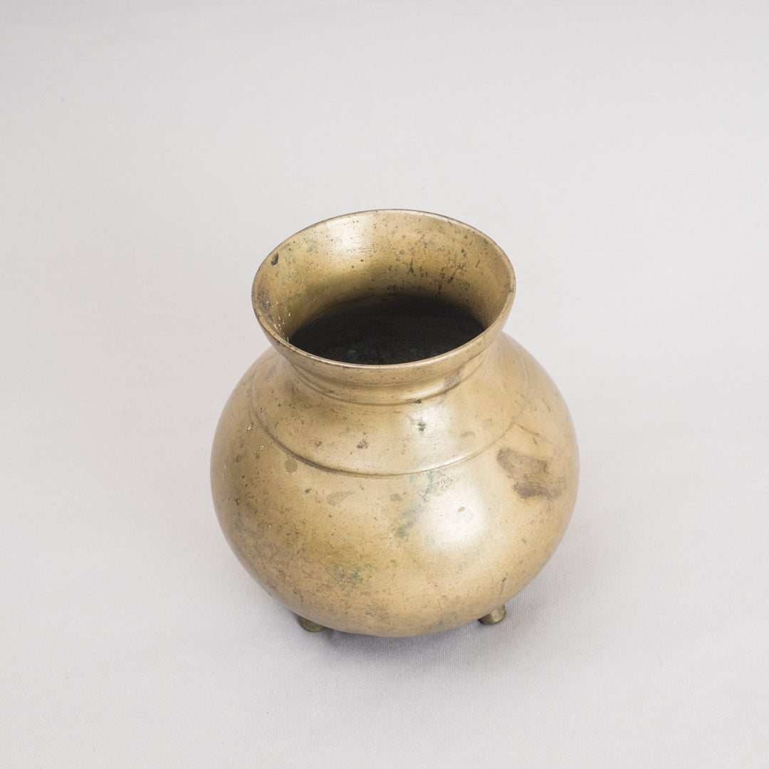 Vintage Bronze Pot