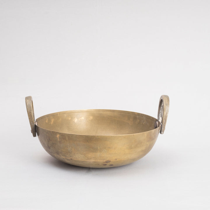 Vintage Brass Wok