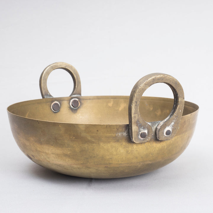 Vintage Brass Wok
