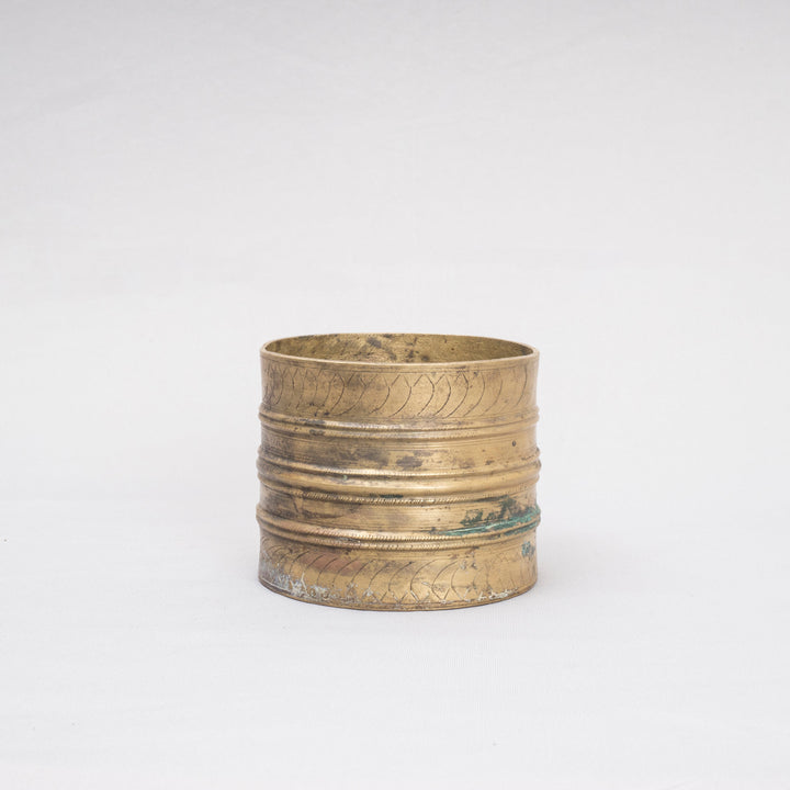 Vintage Brass Grain Measure