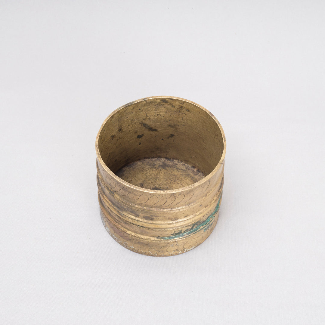 Vintage Brass Grain Measure