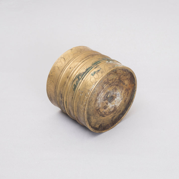 Vintage Brass Grain Measure