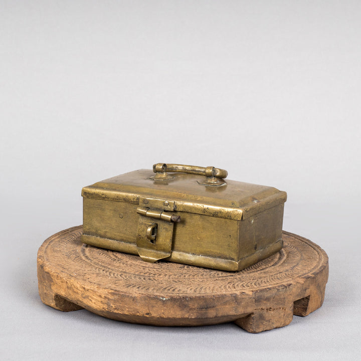 Vintage Brass Betel Box