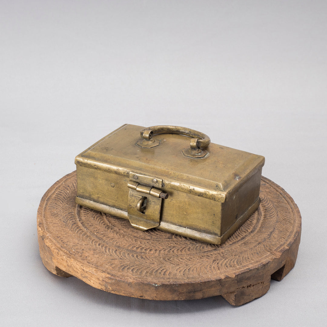Vintage Brass Betel Box