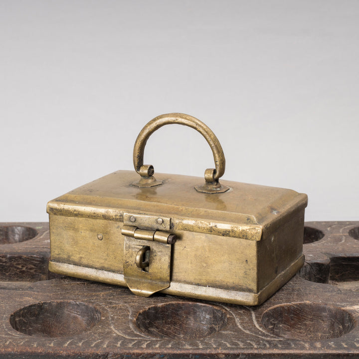 Vintage Brass Betel Box