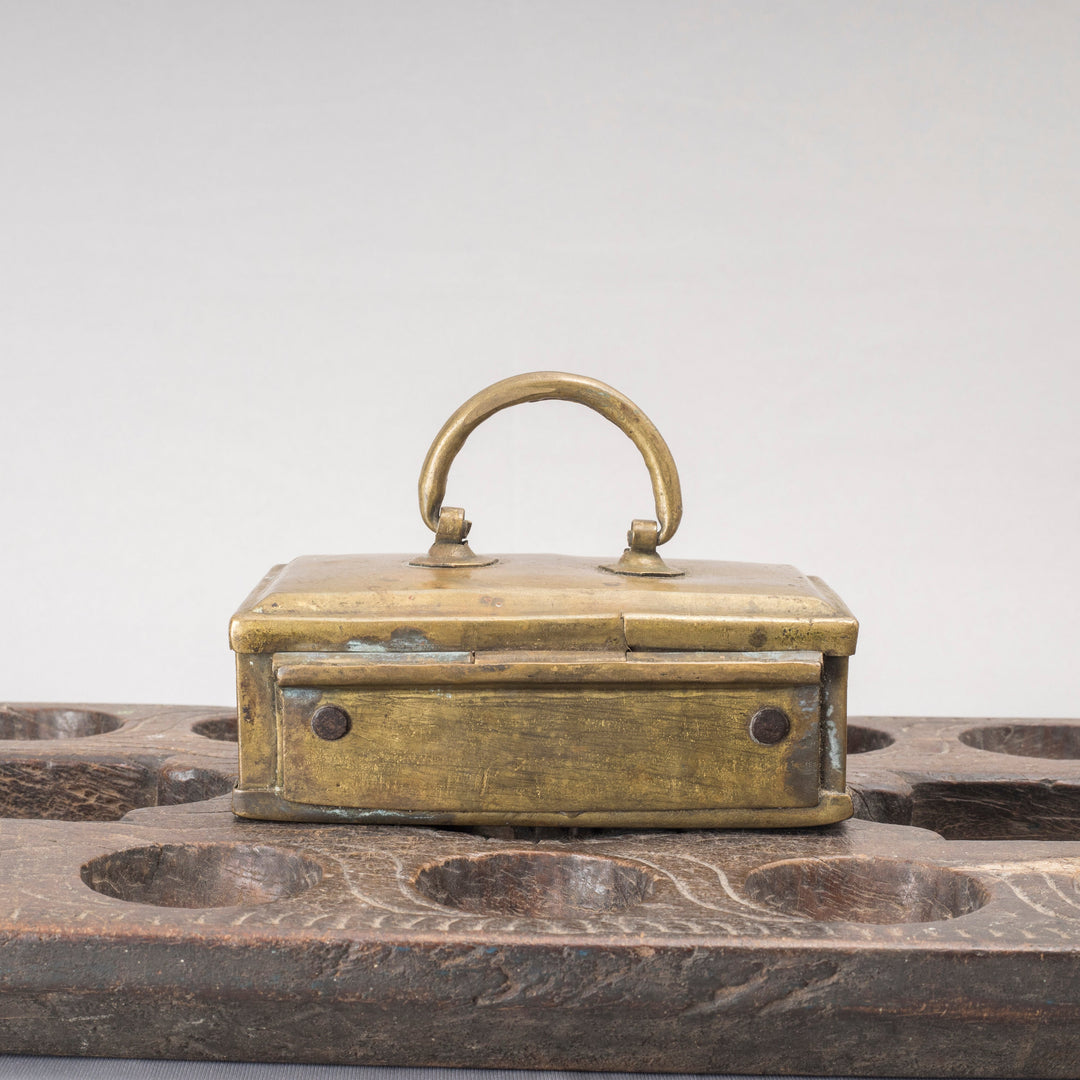 Vintage Brass Betel Box