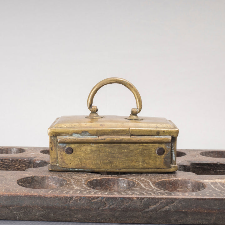 Vintage Brass Betel Box