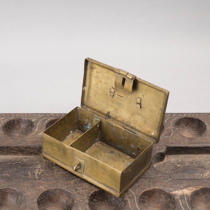 Vintage Brass Betel Box
