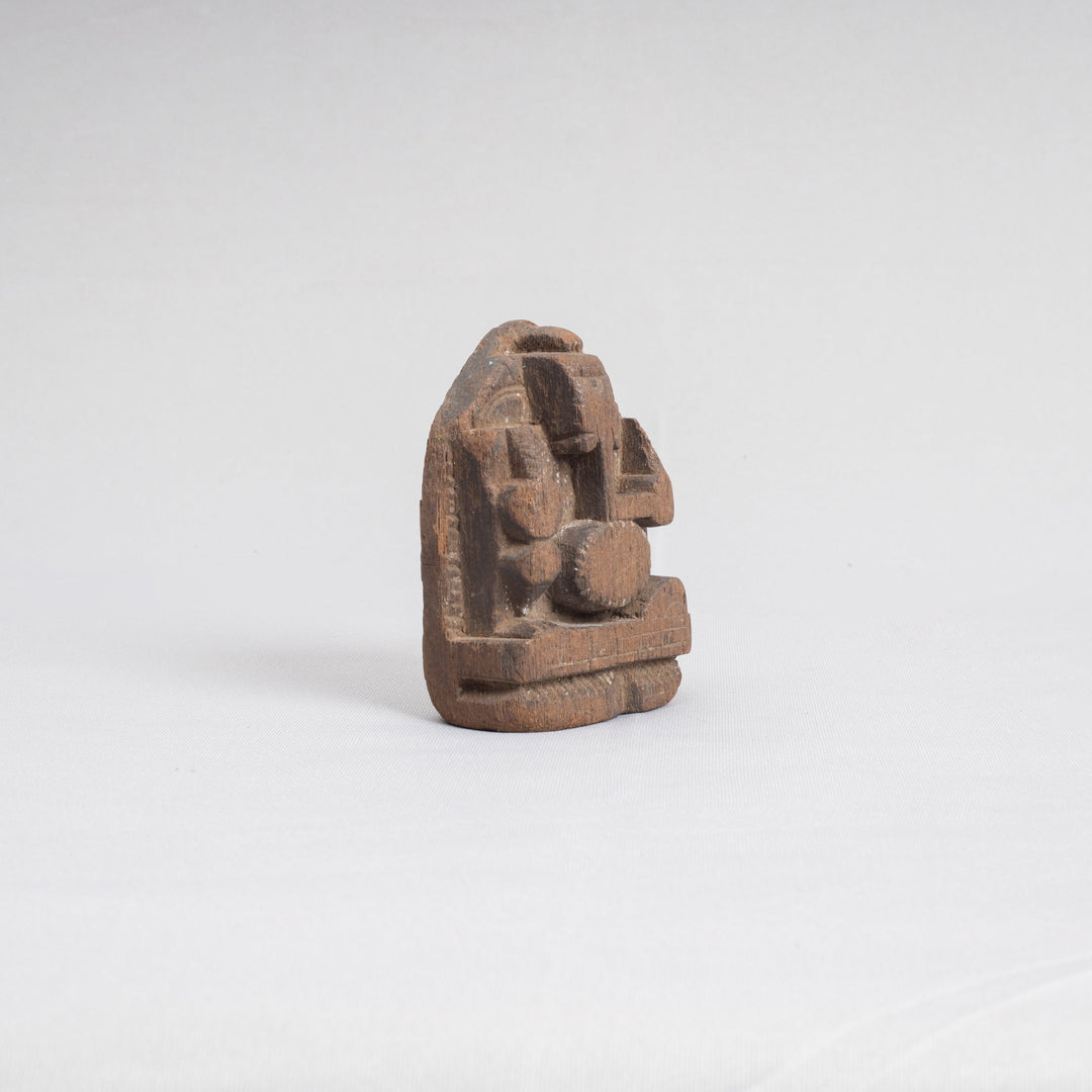 Vintage Wooden Ganesha
