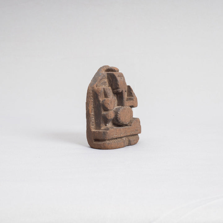 Vintage Wooden Ganesha