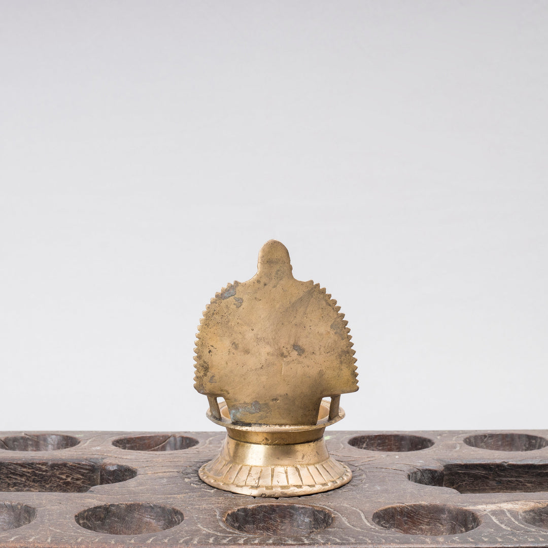 Vintage Brass Christian Lamp