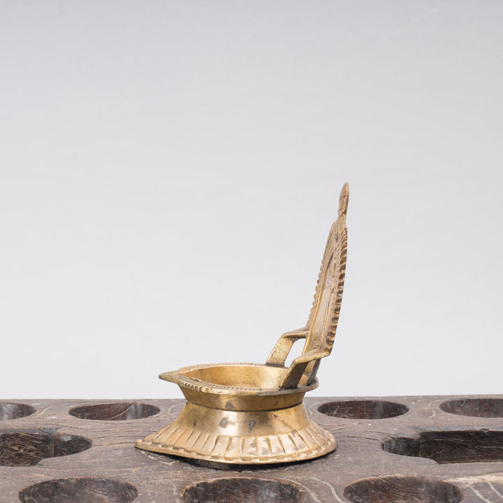 Vintage Brass Christian Lamp