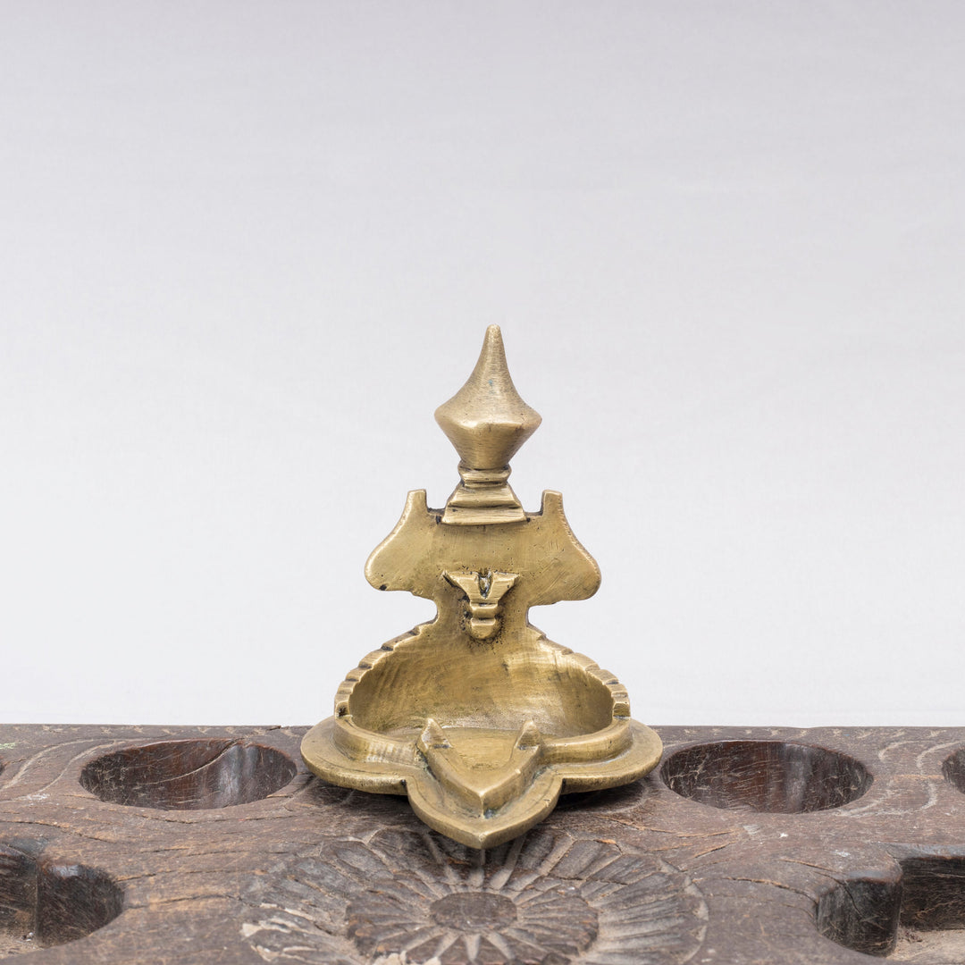 Vintage Brass Lakshmi Lamp