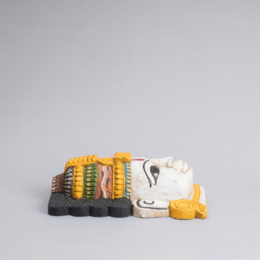 Wooden Laxmi Mask