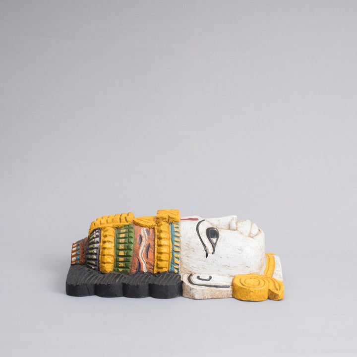 Wooden Laxmi Mask