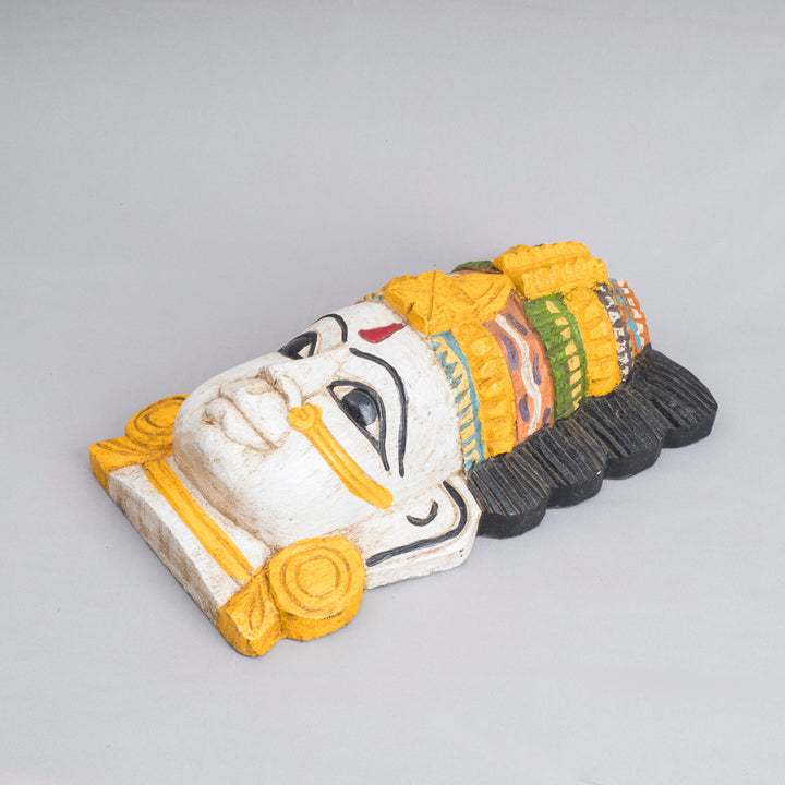 Wooden Laxmi Mask
