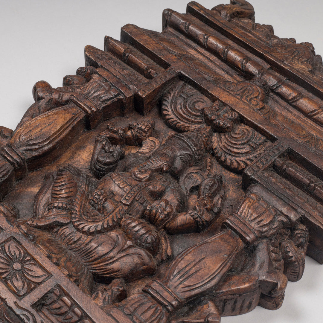 Wooden Ganesha Kavadi Panel
