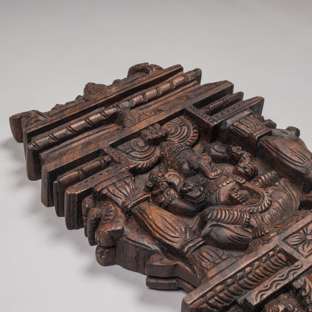 Wooden Ganesha Kavadi Panel
