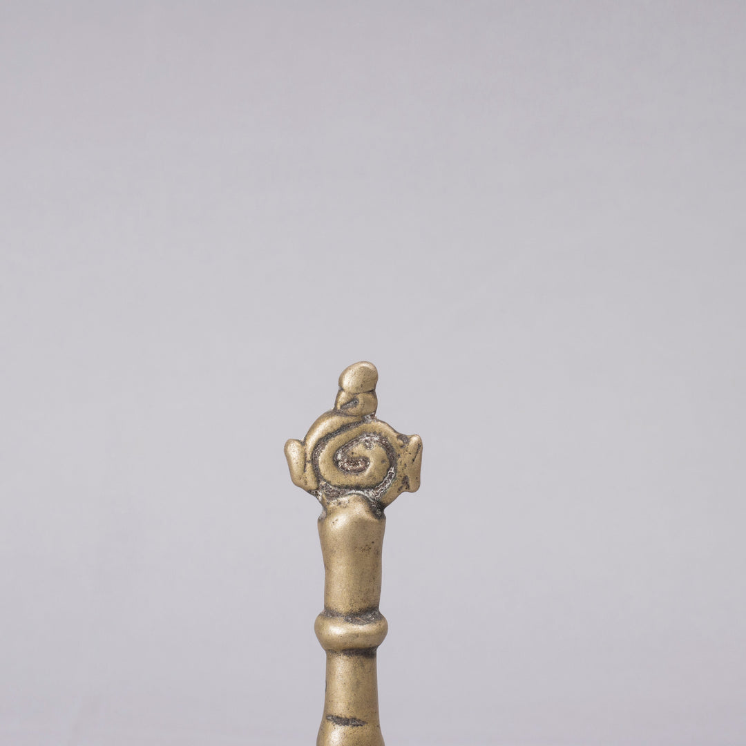 Vintage Brass Vishnu Bell