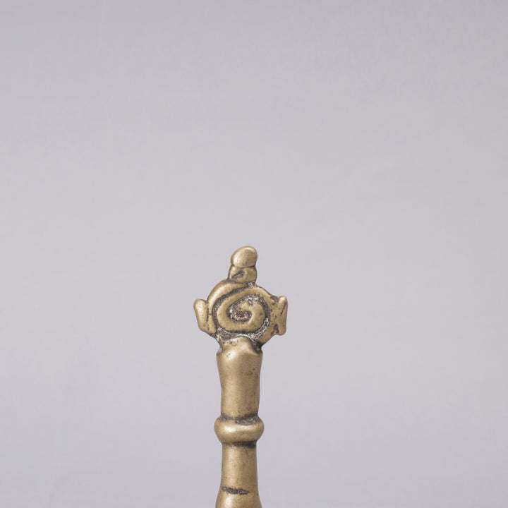 Vintage Brass Vishnu Bell