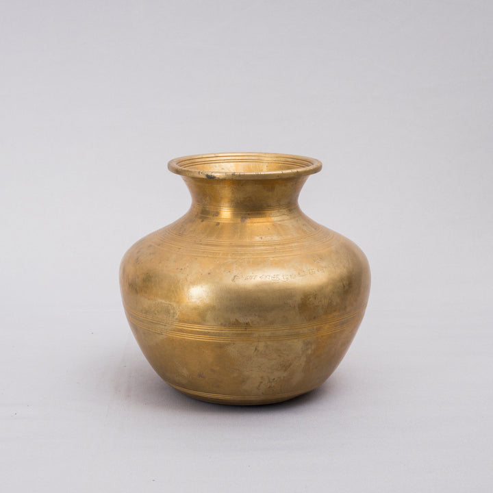 Vintage Brass Pot