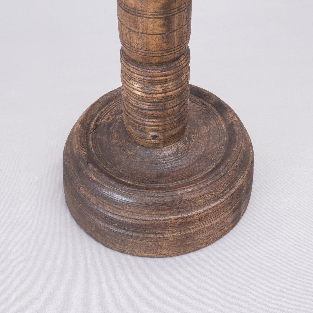 Vintage Wooden Lamp Stand