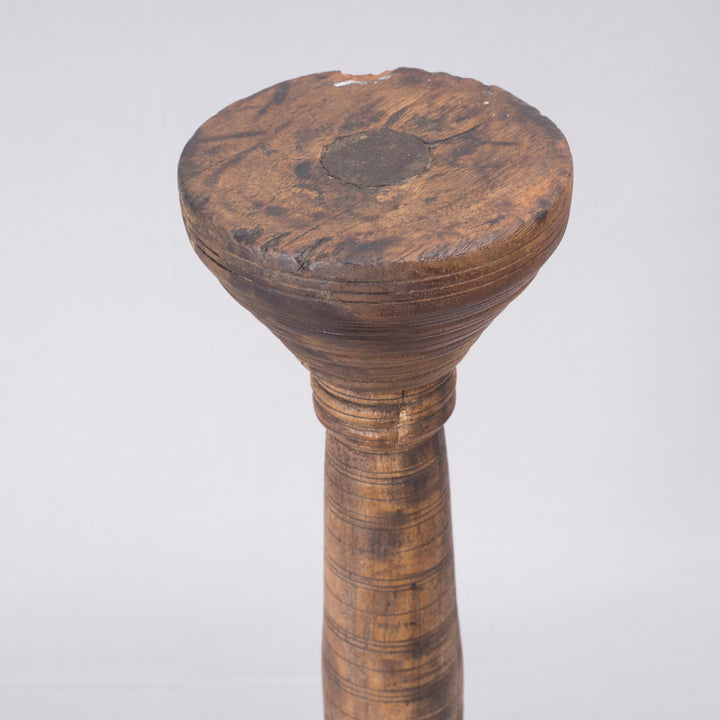 Vintage Wooden Lamp Stand