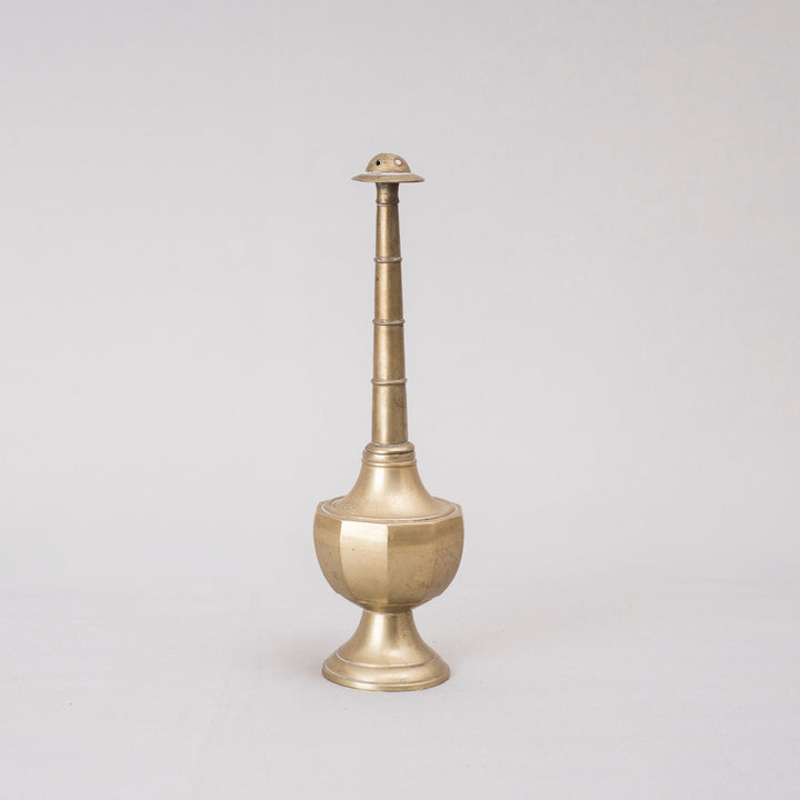 Vintage Brass Rosewater Ewer