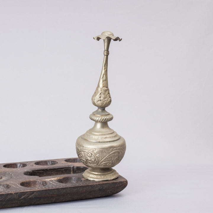 Vintage Engraved Rosewater Ewer