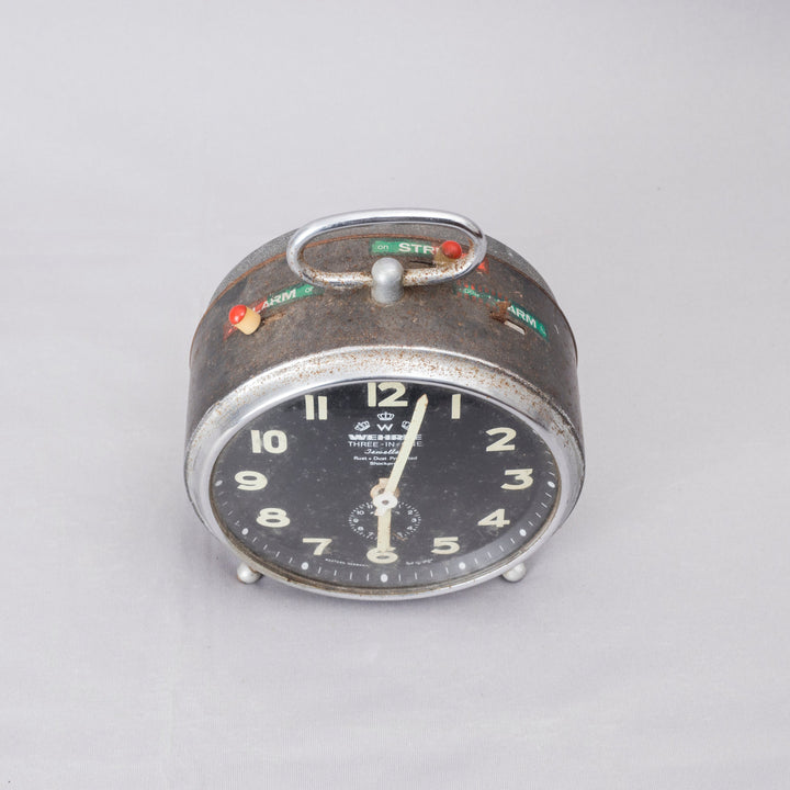 Vintage Wehrle 3-in-1 Jeweled Clock (made in Germany)