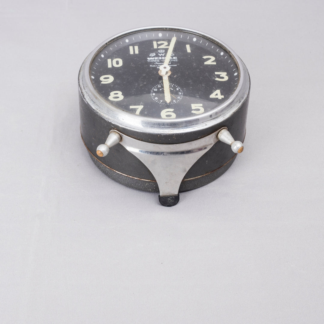Vintage Wehrle 3-in-1 Jeweled Clock (made in Germany)