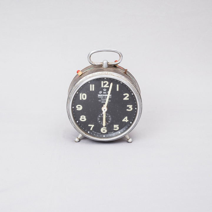 Vintage Wehrle 3-in-1 Jeweled Clock (made in Germany)