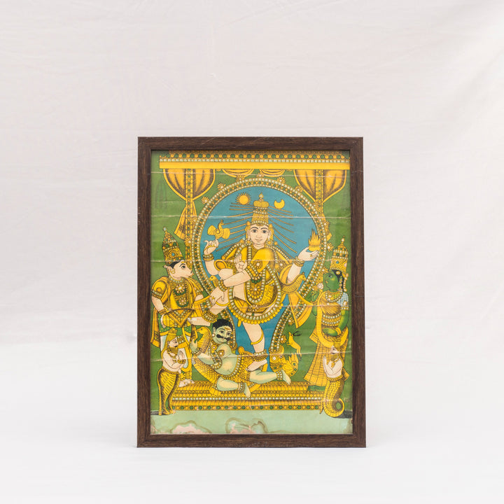 Vintage Nataraja Chromolithograph