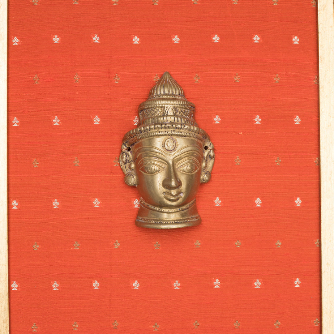 Vintage Framed Lakshmi Mask