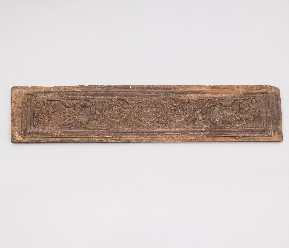 Vintage Wooden Annapakshi Panel