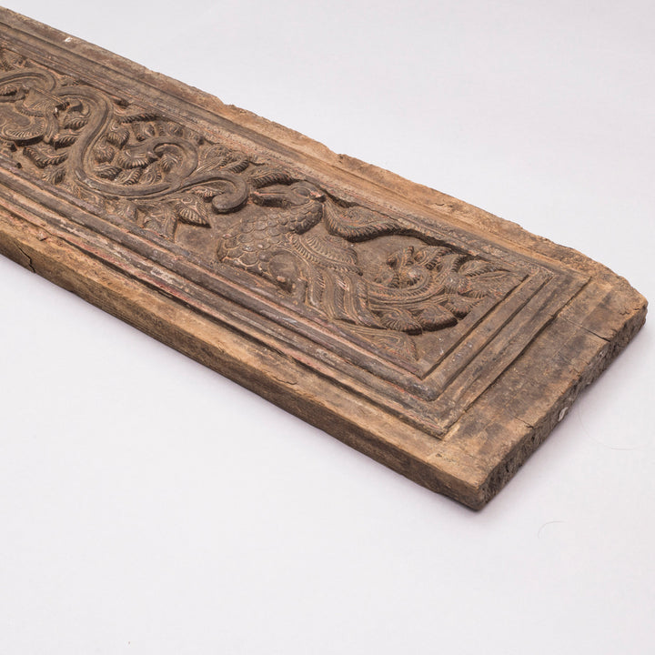Vintage Wooden Annapakshi Panel