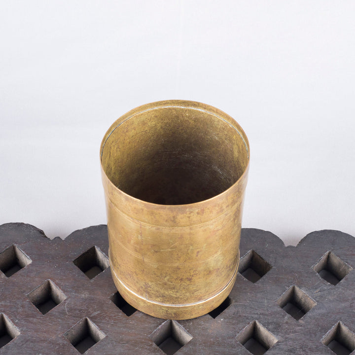 Vintage Brass Grain Measure