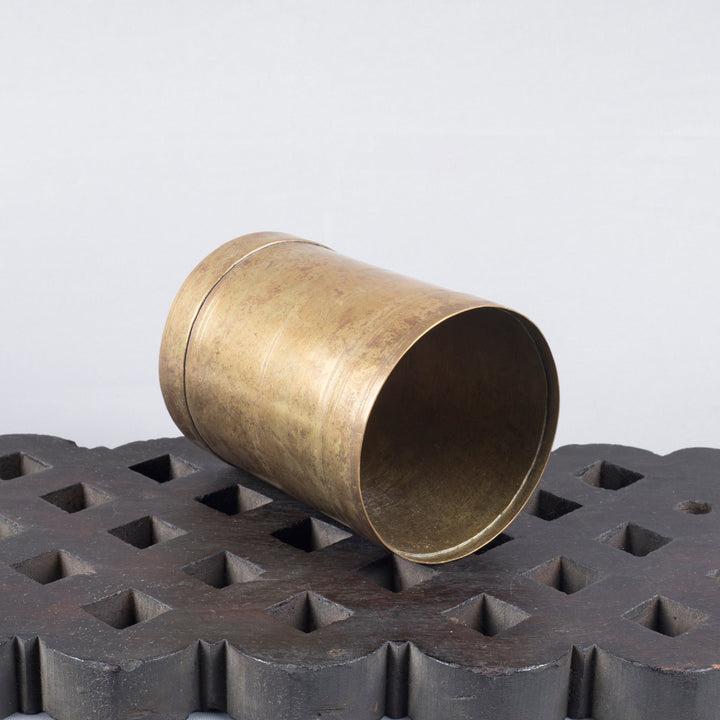 Vintage Brass Grain Measure