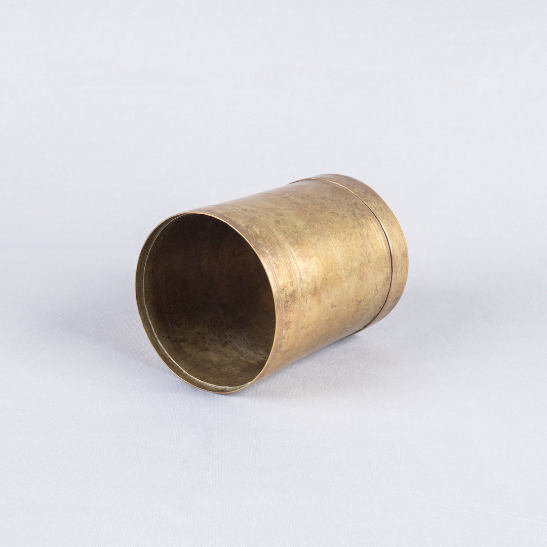Vintage Brass Grain Measure