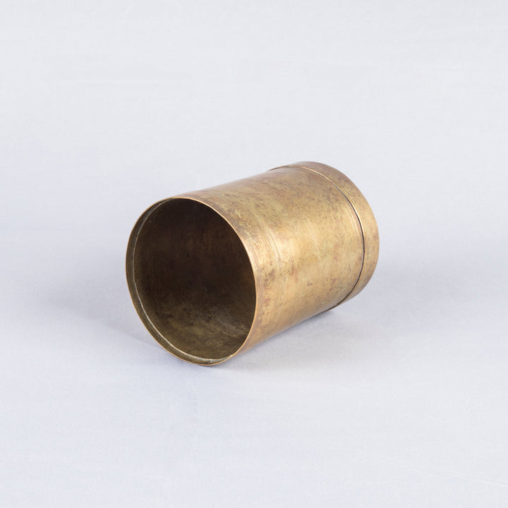 Vintage Brass Grain Measure