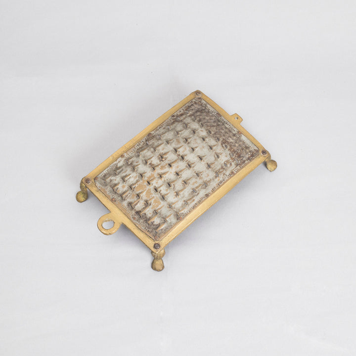 Vintage Brass Rectangular Grater