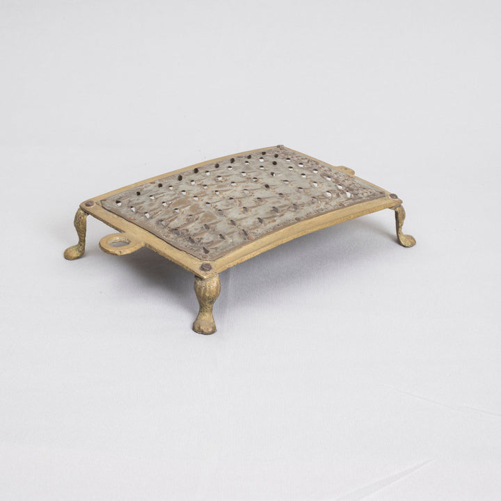 Vintage Brass Rectangular Grater
